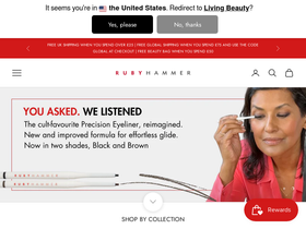 rubyhammer.com homepage screenshot