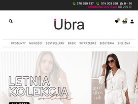 'ubra.pl' screenshot