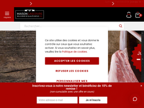'maison-lascours.fr' screenshot