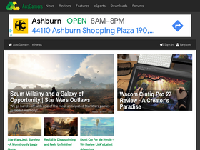 'ausgamers.com' screenshot