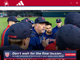 'richmondspiders.com' screenshot