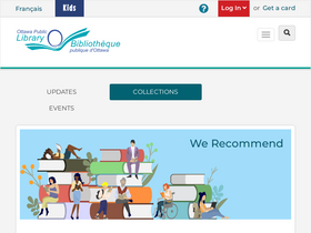 'biblioottawalibrary.ca' screenshot