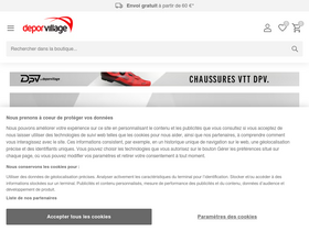 'deporvillage.fr' screenshot