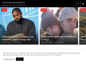 'featuredbiography.com' screenshot