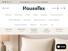 housetex.me homepage screenshot
