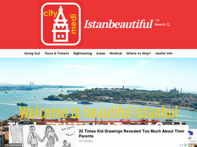 'istanbeautiful.com' screenshot