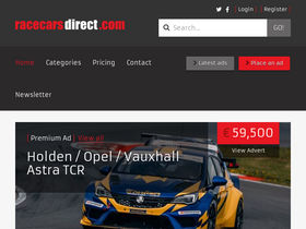 'racecarsdirect.com' screenshot