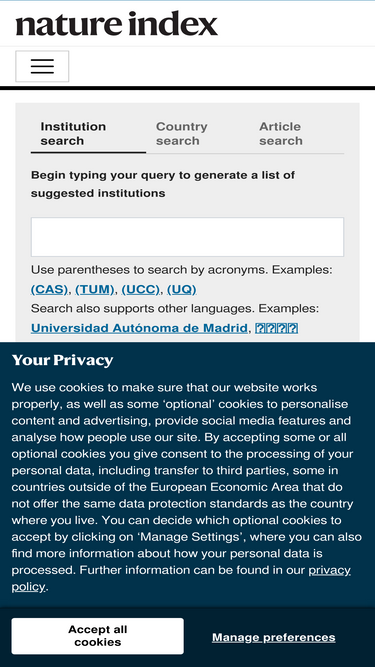 natureindex.com