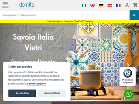 'domita.it' screenshot