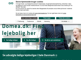 'domea.dk' screenshot