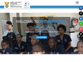 'sedcol.co.za' screenshot