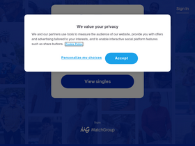 'ourtime.com' screenshot