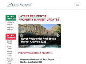 'globalpropertyguide.com' screenshot