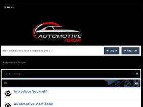 'automotiveforum.net' screenshot