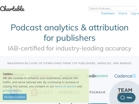 'chartable.com' screenshot