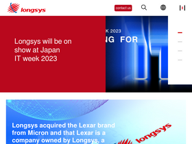'longsys.com' screenshot