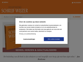 'schrijfwijzer.nl' screenshot