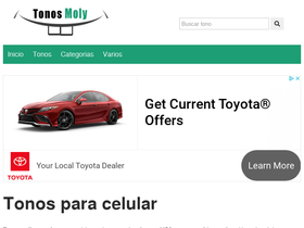'tonosmoly.com' screenshot