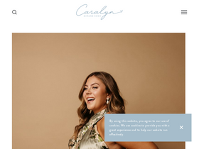 'caralynmirand.com' screenshot