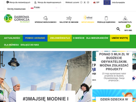 'dabrowa-gornicza.pl' screenshot