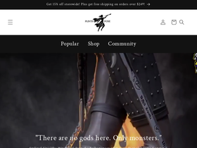 plinthandpose.com homepage screenshot
