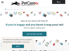 'petcarerx.com' screenshot