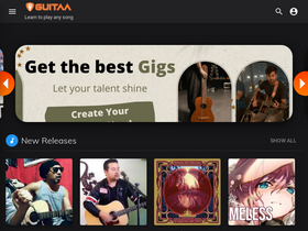 'guitaa.com' screenshot