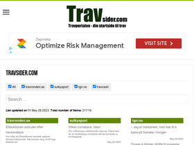 'travsider.com' screenshot