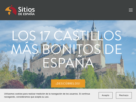 'sitiosdeespana.es' screenshot