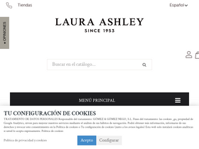 'lauraashley.es' screenshot
