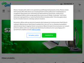 'oleole.pl' screenshot