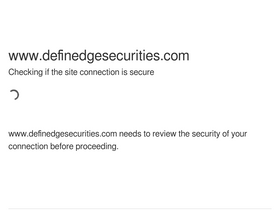 'definedgesecurities.com' screenshot