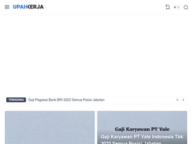 'upahkerja.com' screenshot