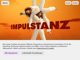 'impulstanz.com' screenshot