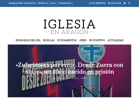 'iglesiaenaragon.com' screenshot