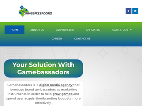 'gamebassadorslink.com' screenshot