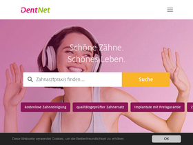 'dentnet.de' screenshot