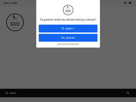 'noticiasmoviles.com' screenshot
