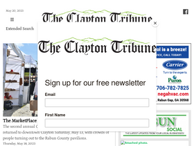 theclaytontribune.com
