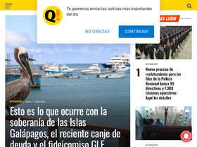 'quenoticias.com' screenshot