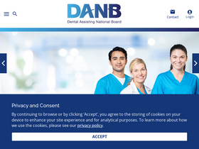 'danb.org' screenshot