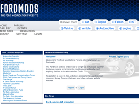 'fordmods.com' screenshot