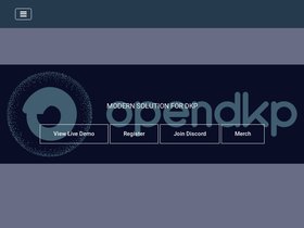 'opendkp.com' screenshot