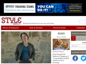 'styleweekly.com' screenshot