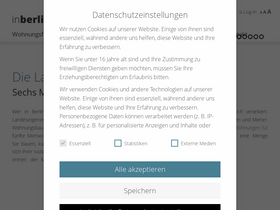 'inberlinwohnen.de' screenshot