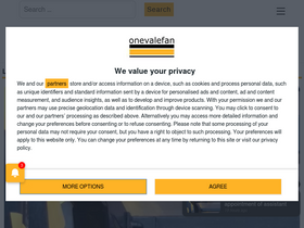 'onevalefan.co.uk' screenshot