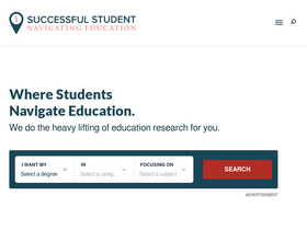 'successfulstudent.org' screenshot