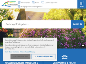 'landkreis-celle.de' screenshot