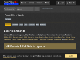 'kampalahot.com' screenshot