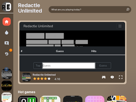 'redactleunlimited.com' screenshot